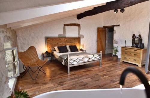 Labeaume House | Le Bruit de l'Eau (Chambre Loft)