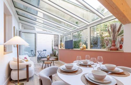 Centre Ville Apartment | Le Bucolique - T3 avec jacuzzi, véranda et jardin