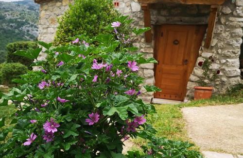 Gourdon Bed & Breakfast | Le Cabanon de Gourdon bergerie rénové en pierre vue mer