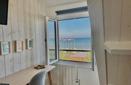 Langrune-sur-Mer Apartment | Le Central - Studio avec vue mer
