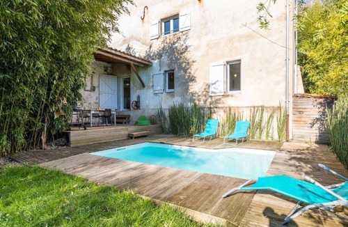 Labastide-Villefranche House | Le Chai: Between sea and mountains, spacious gîte with private pool.