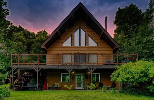 Austin Ski Chalet | Le chalet aux 2 vues, Eastern Townships/Lake/mountain