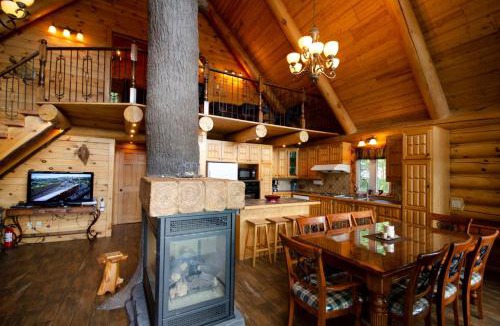 Saint-Tite-des-Caps Ski Chalet | Le Chalet Bois Rond Relax