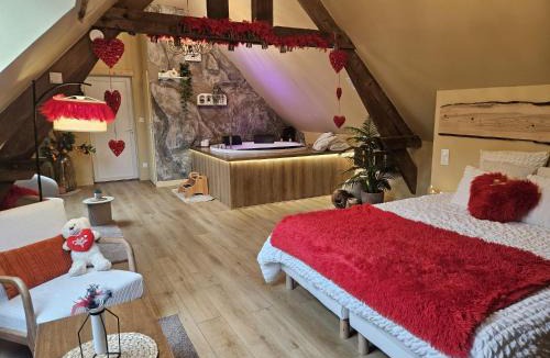 La Bassee Apartment | Le Chalet, Escapade Spa & Jacuzzi Privé proche Lille