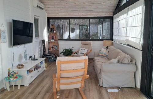 Sainte-Eulalie-en-Born Apartment | Le Chalet d'Isabelle-sur la vélodyssée-drap-serviette