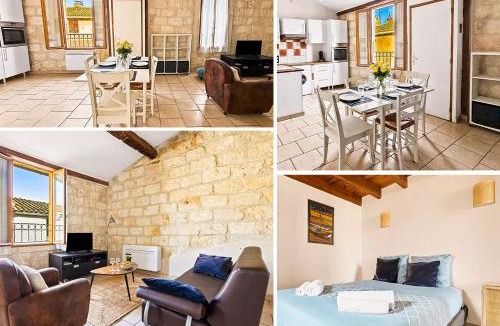 Aigues-Mortes Medieval City Apartment | Le charme de l'ancien, T2 au cœur d'Aigues Mortes