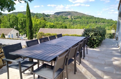 Chassagnes Villa | Le Chêne: large holiday home with private swimming pool