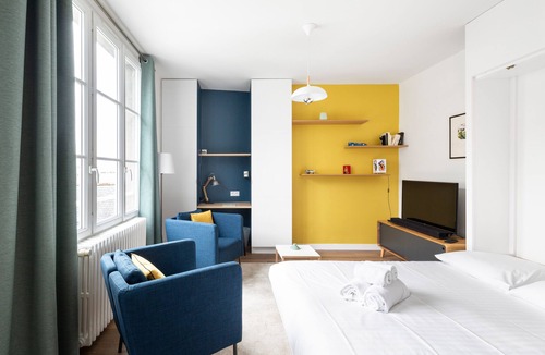 Graslin - Commerce Apartment | LE CINQ - Un nid au cœur de Nantes
