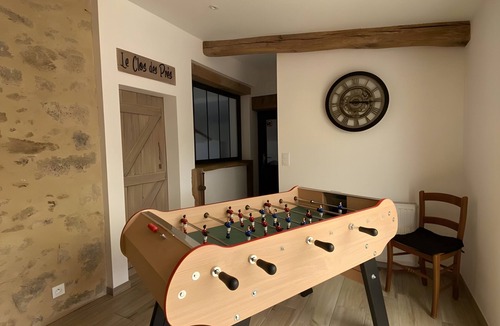 Rives de l'Yon House | Le Clos des Prés with Pool, Spa and Table Football