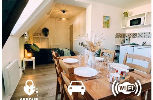 Saint-Omer Apartment | "Le Cocon Audomarois" Studio centre ville avec parking privé