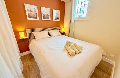 Sete Apartment | Le cocon de Sète - T2 cabine cosy, grande terrasse rez de jardin, clim, parking proche plage