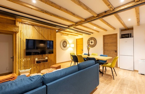 Formigueres Apartment | Le Cocon Enneigé - Duplex 3 chambres