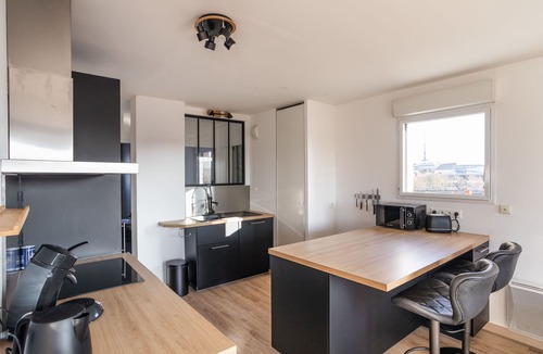Cleunay Apartment | Le Cocon Voltaire - Appartement 2 chambres avec parking - Mabilais