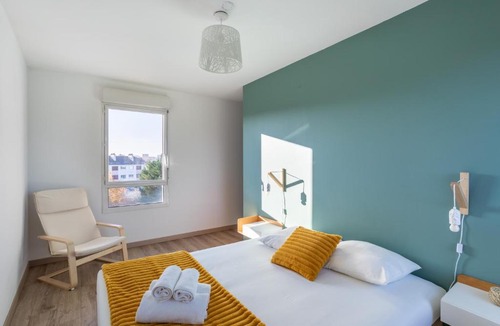 Cleunay Apartment | Le Cocon Voltaire - Appartement 2 chambres avec parking - Mabilais