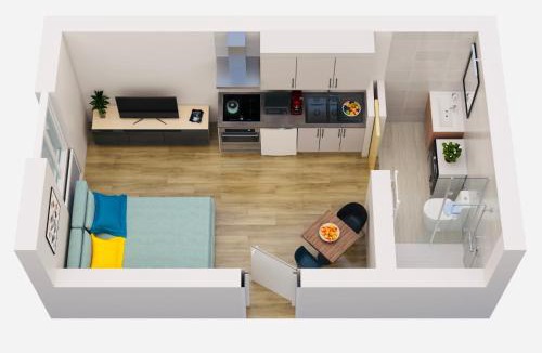 Cognac Apartment | Le Cocoon, studio centre, wifi, stationnement