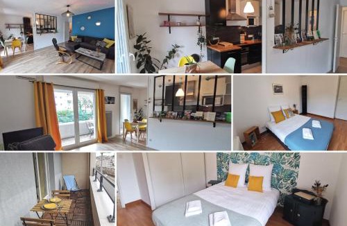 Quai de la Fosse Apartment | Le Colibri - Appartement avec balcon et parking