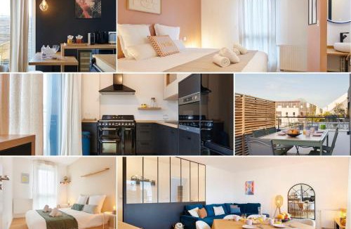 Caserne Mellinet Apartment | Le Cosy Chic, 6 pers centre Nantes avec parking