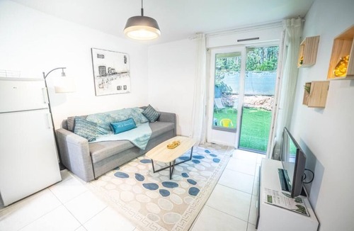 Alco Apartment | Le Cosy Clim Jardin Parking Privé Tram 20min Plage