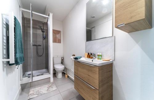 Mons-en-Baroeul Apartment | LE COSY - Free Parking - Proche Gares Lille - Netflix - Wifi