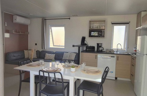 Torreilles-Plage House | Le Cosy Mobil Home Pools and Beach 200 m away