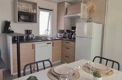 Torreilles-Plage House | Le Cosy Mobil Home Pools and Beach 200 m away