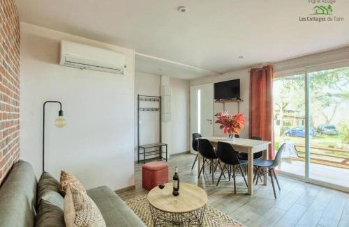 Brens House | Le Cottage Nature Vigne Rouge Clim Gaillac entre Albi-Toulouse & Les Cottages du Tarn