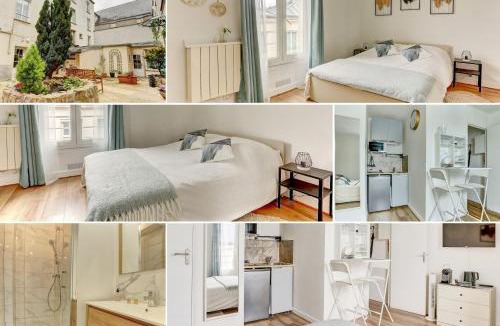 Notre-Dame Apartment | Le Courcillon Calme, Cour privée & Proche Château