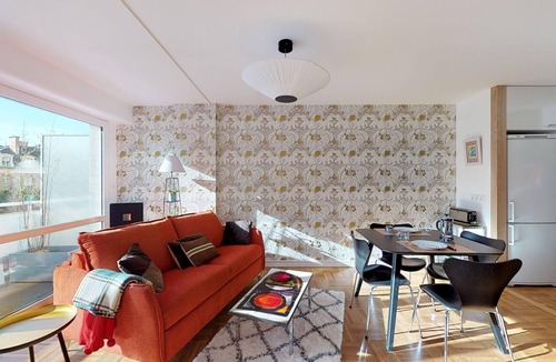 Bourg-l'Eveque Apartment | Le Delicious - appartement 45m² avec terrasse