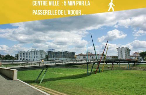Dax Apartment | Le diamant bleu proche gare et thermes, parking