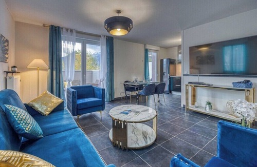 Varces-Allieres-et-Risset Apartment | Le Donjon Bleu | Quiet/Mountain view