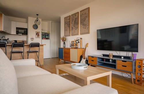 Zone d'amenagement concerte des Docks Apartment | Le Dock - Moderne, Calme, Metro 14