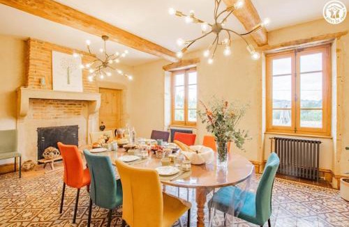 Chauffailles House | Le Domaine de la Source - Jacuzzi - Cadre et Tranquillité