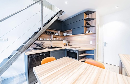 Villette Gare Apartment | Le Duplex - charmant 4 pers- Part Dieu