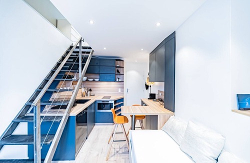 Villette Gare Apartment | Le Duplex - charmant 4 pers- Part Dieu