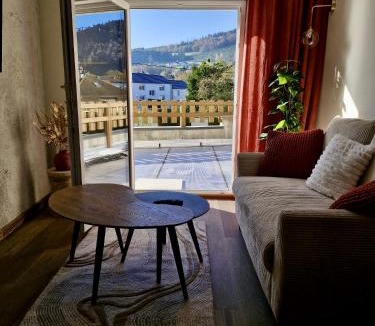 Granges-Aumontzey Apartment | Le Duplex du Parc - Terrasse