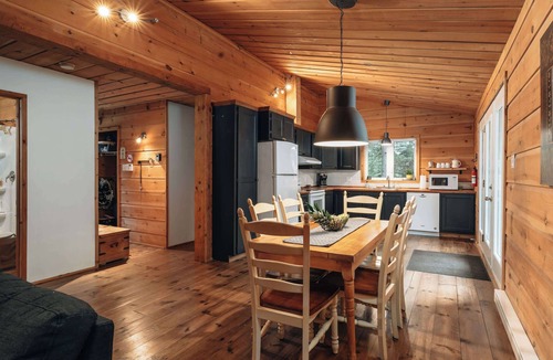 Notre-Dame-de-la-Merci Ski Chalet | Le Fairytale - Enchanting Getaway with Spa & Sauna