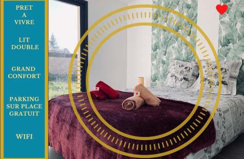 Saint-Hilaire-Saint-Mesmin Apartment | Le Fonctionnel Studio 1 - Parking- 20 min centrale
