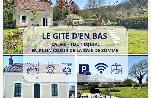 Quesnoy-le-Montant House | Le Gîte d’en Bas-St Valery à 15min-Équipement bébé