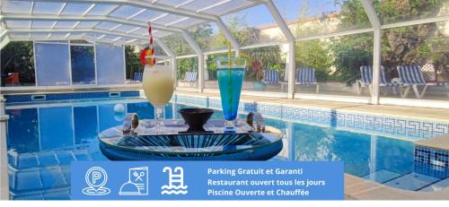 Le Grand Large Hotel | Le Galion Hotel et Restaurant Canet Plage - Logis