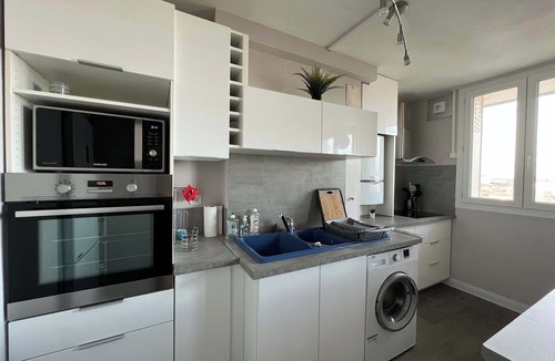 Minimes - Barriere de Paris Apartment | Le Gemini 6p - Wifi Metro Vue - proche Airbus
