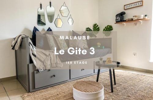 Malause Apartment | Le Gite 3 - Studio confort, 10min Golfech