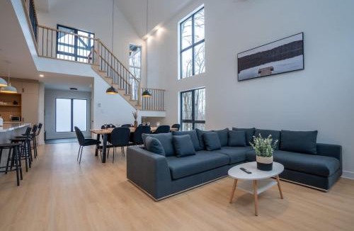 Saint-Faustin-Lac-Carre Ski Chalet | Le Greenwood 2 - Sauna - Spa - Mountain View