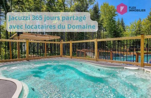 Pont-Rouge House | Le Halo - Chalet 6 pers Spa Piscine Sauna Billard à Pont-Rouge - Resort près de Québec