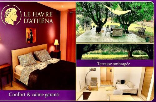 Castelnaudary Apartment | LE HAVRE D'ATHENA - Grand appart, jardin privé, abri vélos & accès rapide A61