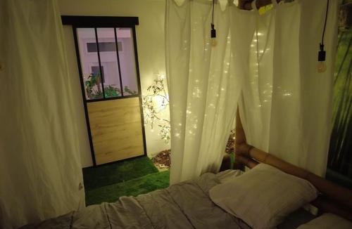 Issoudun Apartment | Le Jardin d'Eden -Appartement de charme avec Sauna, Hammam, spa
