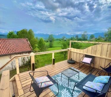 Soulan House | " Le Jardin des Cimes " Entrée Autonome - Wifi