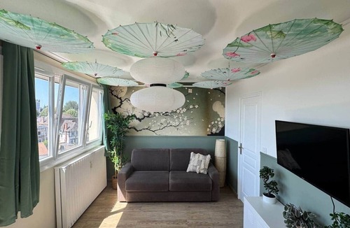 Sotteville-les-Rouen Apartment | Le jardin suspendu - Fibre & private parking