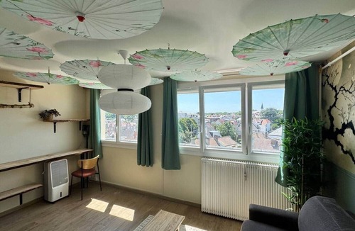 Sotteville-les-Rouen Apartment | Le jardin suspendu - Fibre & private parking