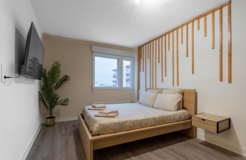 Patrotte Metz-Nord Apartment | Le Jenny - 2 lits - 4 pers' - Parking - Streaming