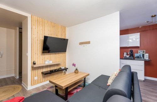 Patrotte Metz-Nord Apartment | Le Jenny - 2 lits - 4 pers' - Parking - Streaming